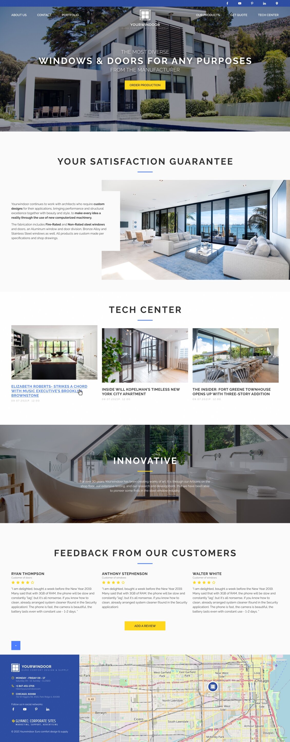 ™ Glowit, studio projektowania stron internetowych — Strona korporacyjna firmy Yourwindoor_20