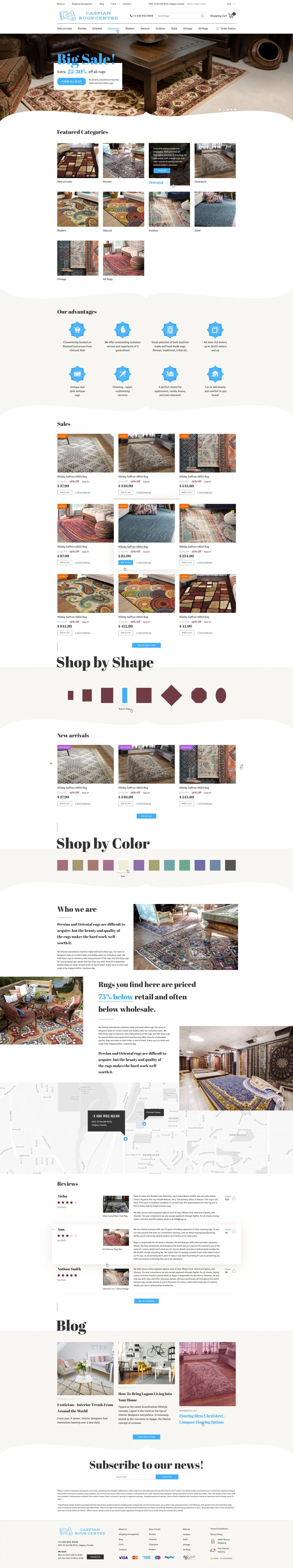 ™ Glowit, studio projektowania stron internetowych — Caspian Rugs Centre_7