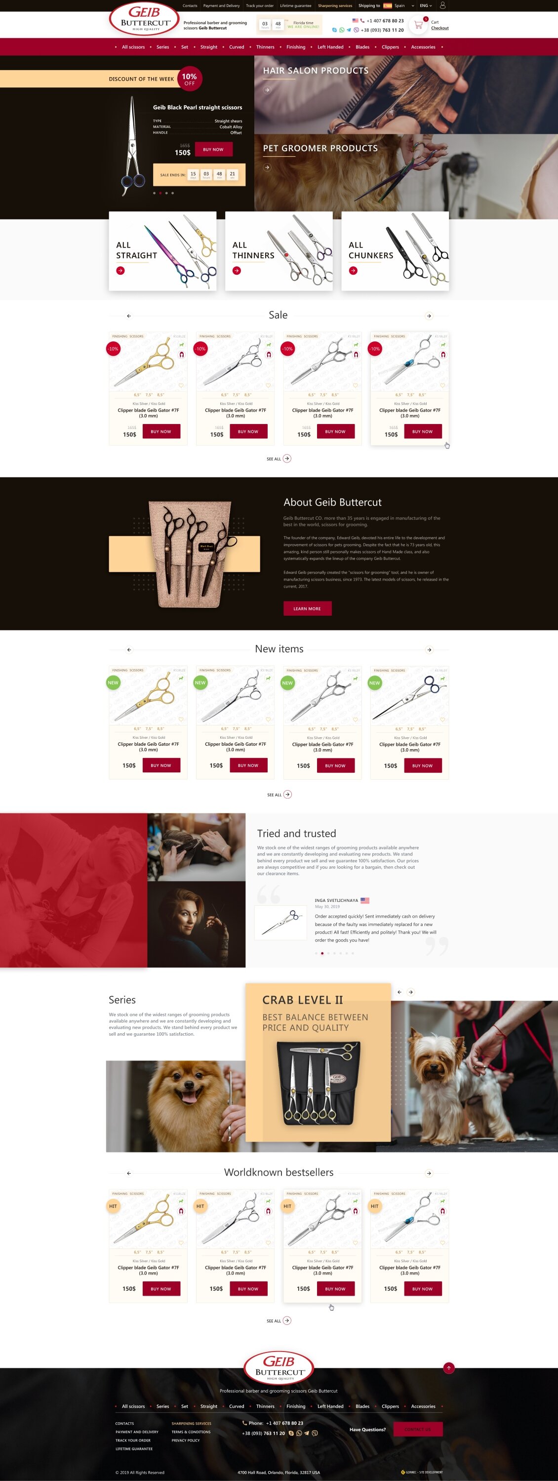™ Glowit, studio projektowania stron internetowych — Sklep internetowy z nożyczkami Geib Buttercut_6