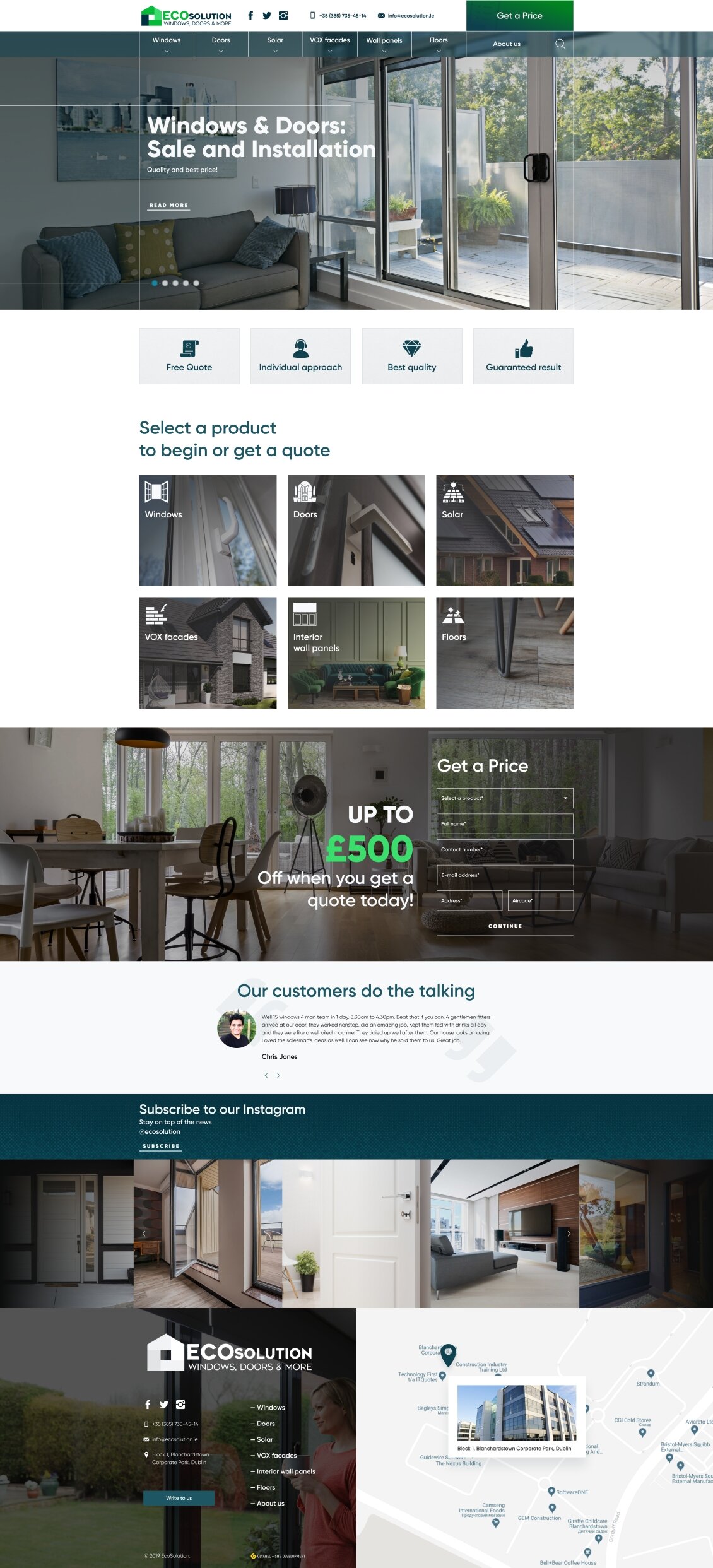 ™ Glowit, studio projektowania stron internetowych — Strona korporacyjna dla firmy EcoSolution_7