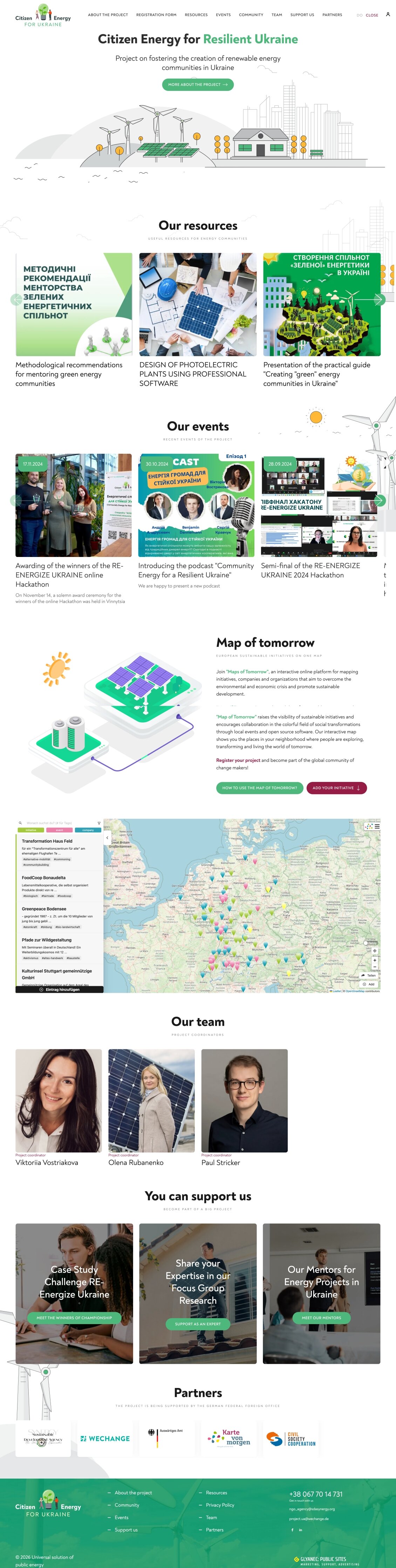 ™ Glowit, studio projektowania stron internetowych — Jednostronicowa witryna dla platformy _16