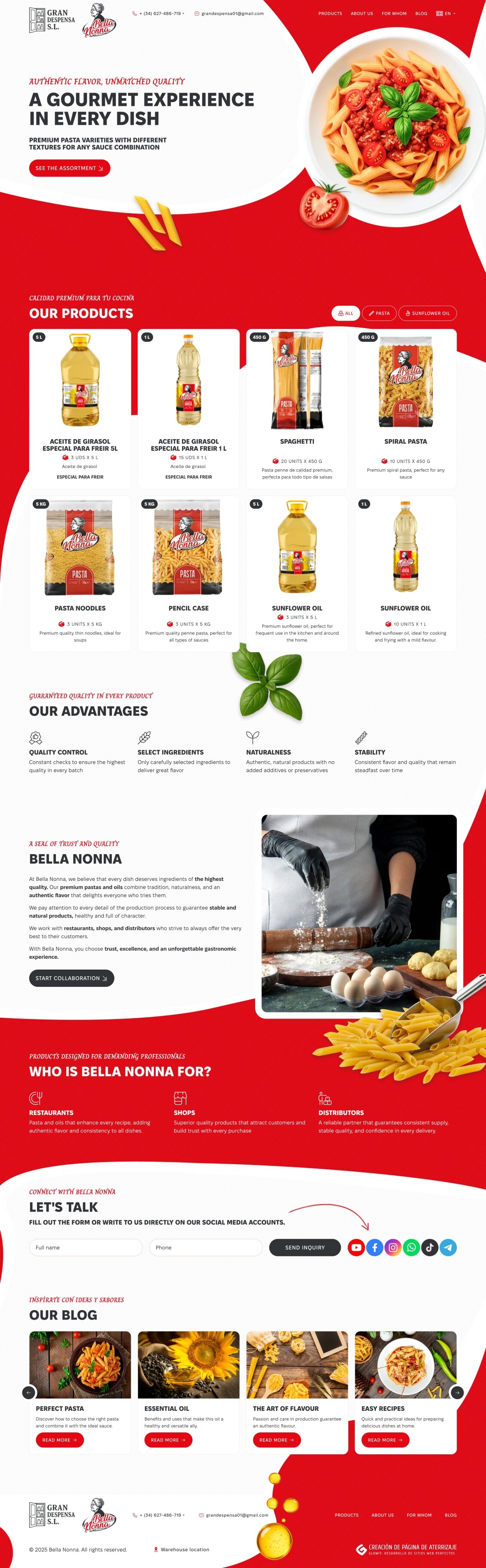 ™ Glowit, studio projektowania stron internetowych — Jednostronicowa strona internetowa dla firmy Grandespensa_12
