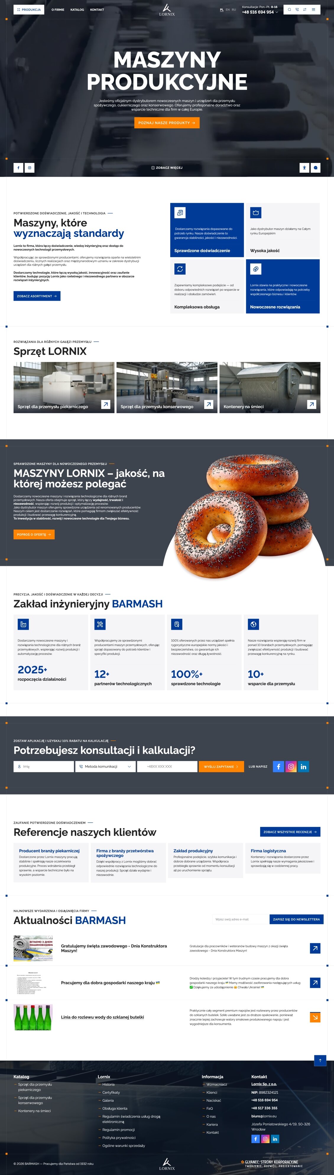 ™ Glowit, studio projektowania stron internetowych — Strona Lornix_21