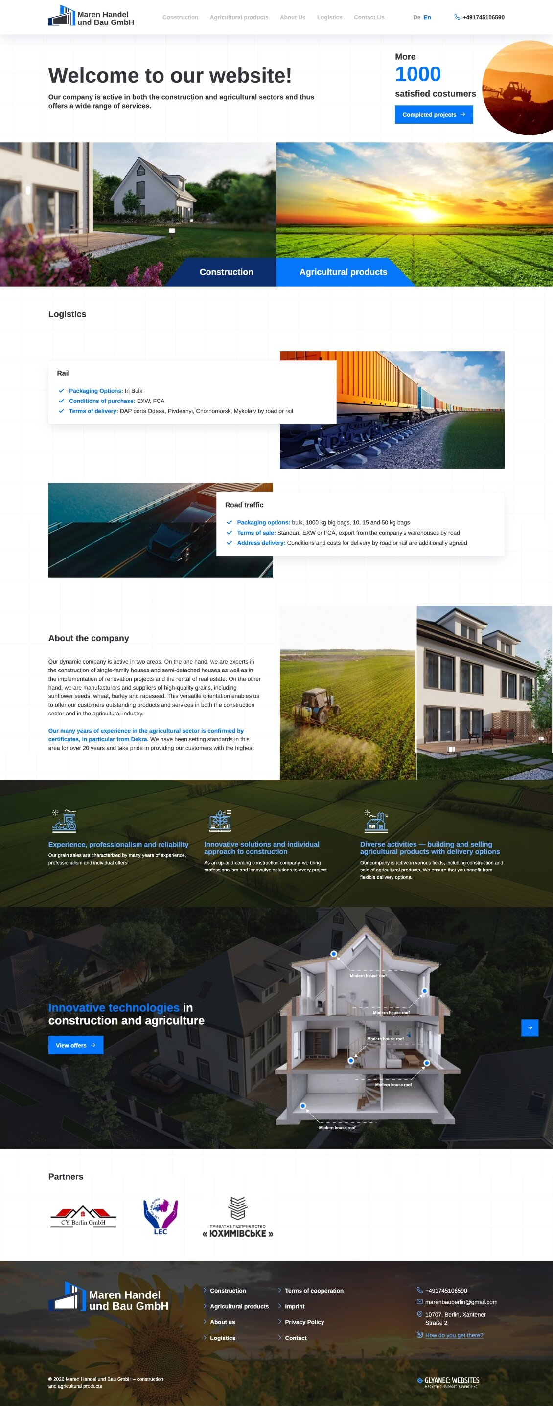 ™ Glowit, studio projektowania stron internetowych — Strona promocyjna firmy Maren Handel_16