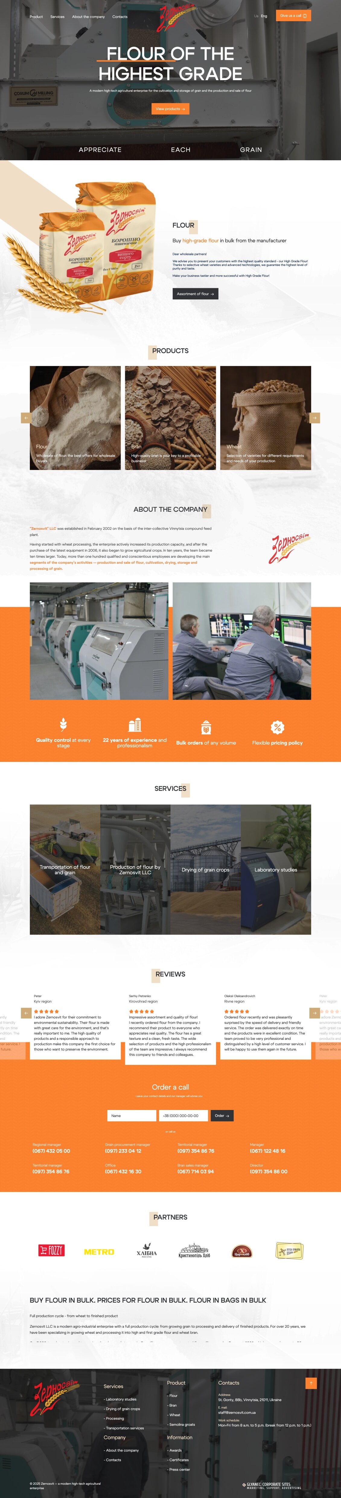 ™ Glowit, studio projektowania stron internetowych — Strona promocyjna Zernosvit_16