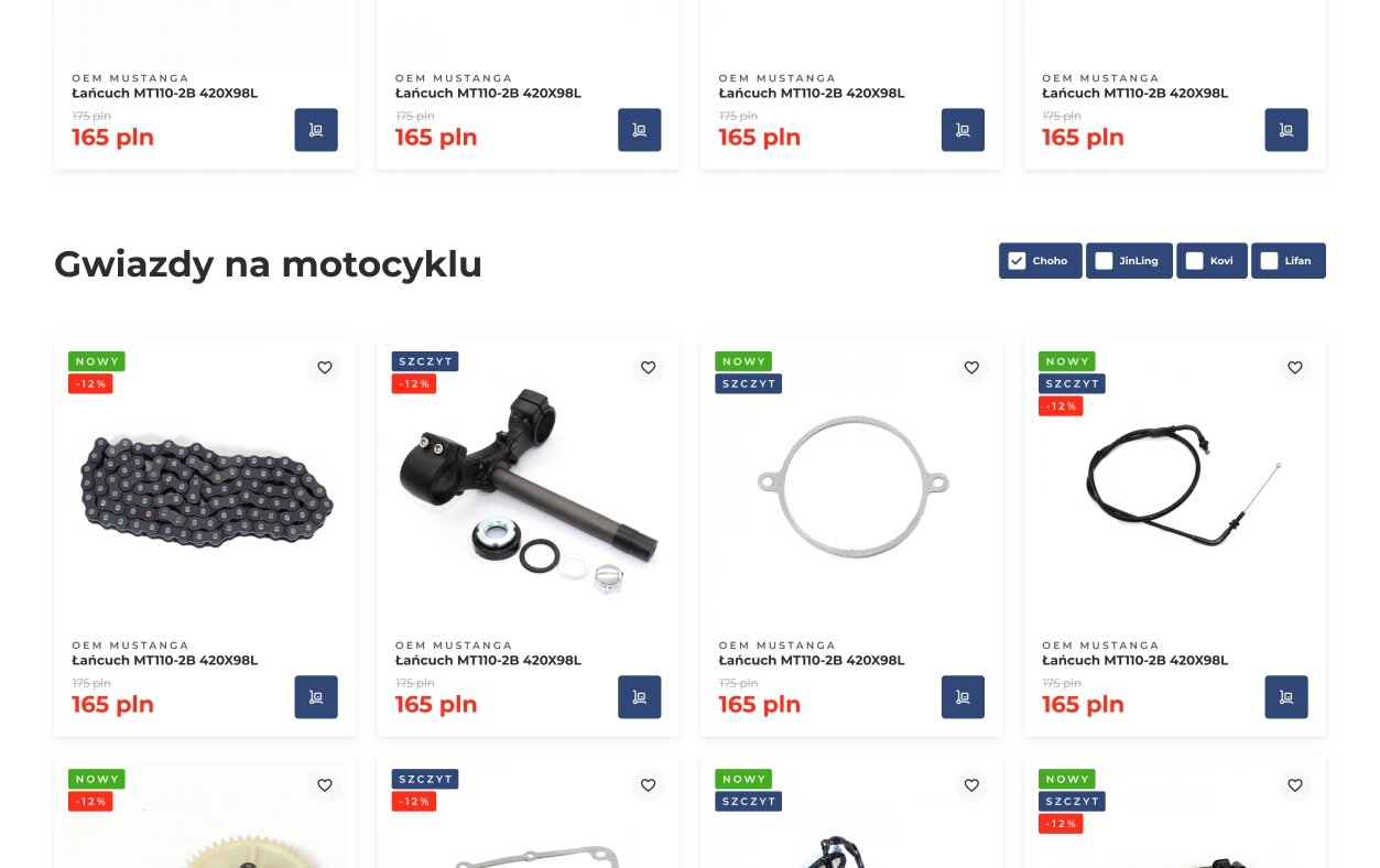 ™ Glowit, studio projektowania stron internetowych — Sklep internetowy IronMoto _2