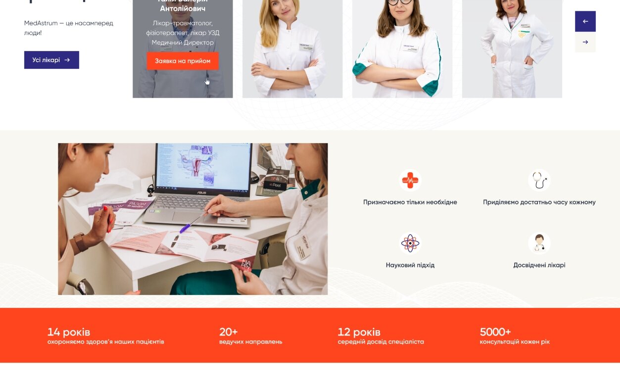 ™ Glowit, studio projektowania stron internetowych — Strona korporacyjna Centrum Medycznego Medastrum_2