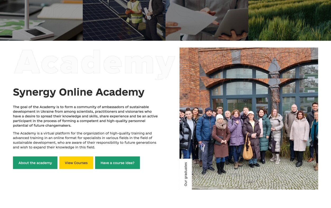 ™ Glowit, studio projektowania stron internetowych — Strona korporacyjna organizacji publicznej „Synergia”_3