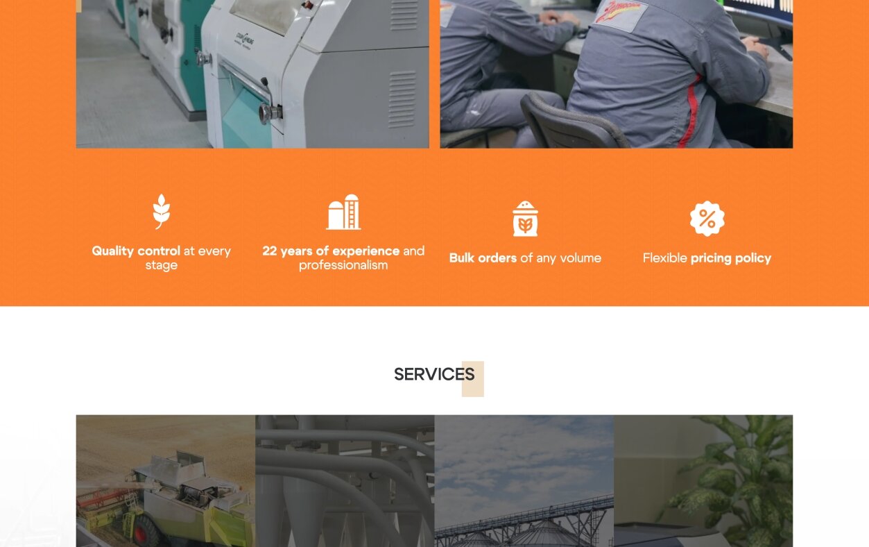 ™ Glowit, studio projektowania stron internetowych — Strona promocyjna Zernosvit_3