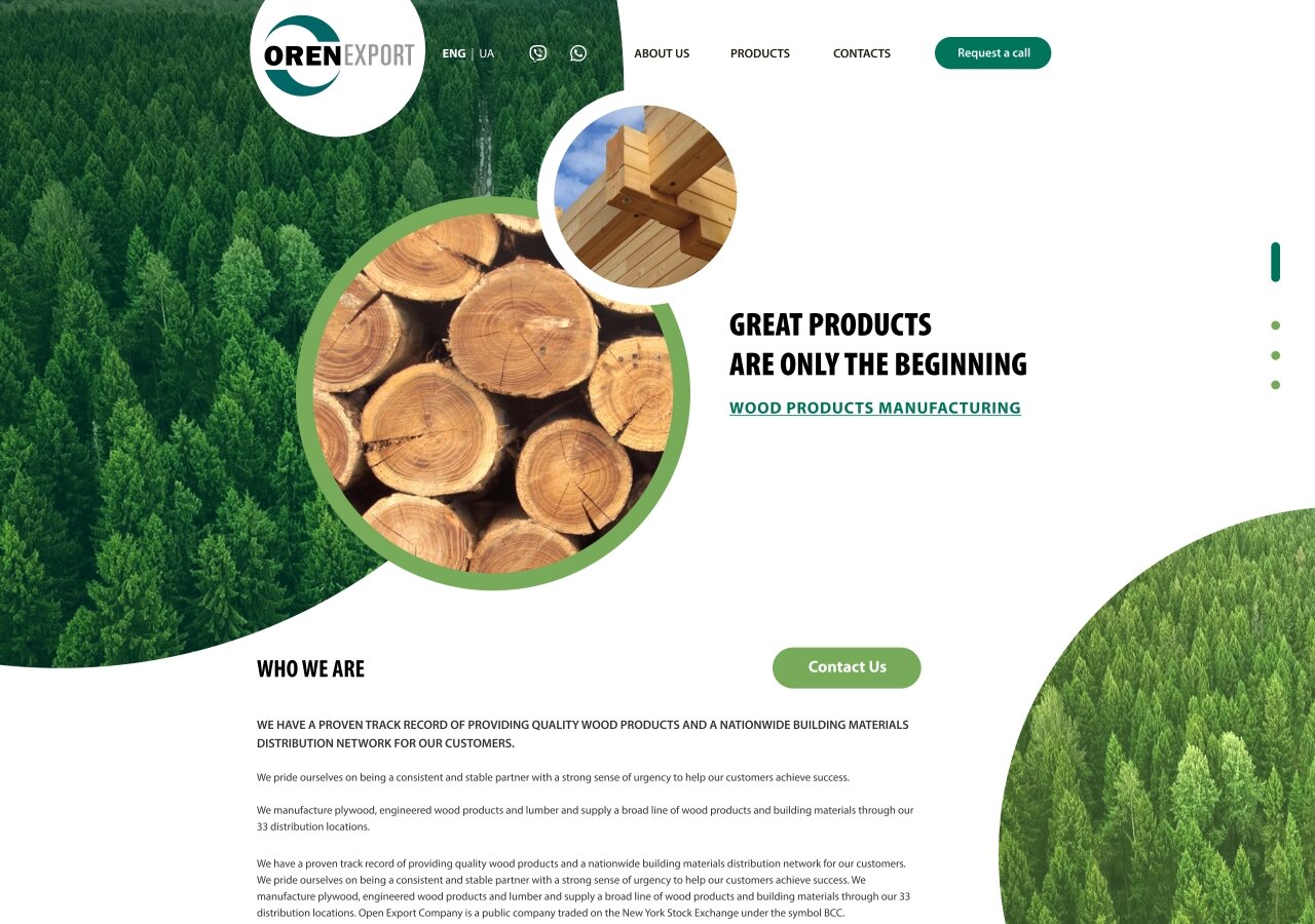 site development Strona korporacyjna 