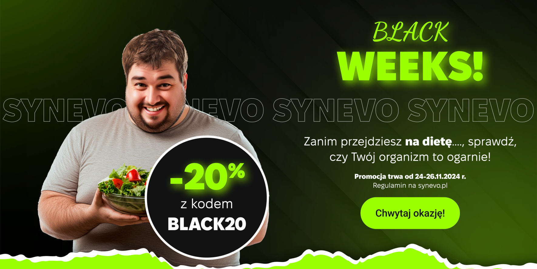 ™ Glowit, studio projektowania stron internetowych — Nowoczesny design rozsyłek e-mail dla Synevo_0