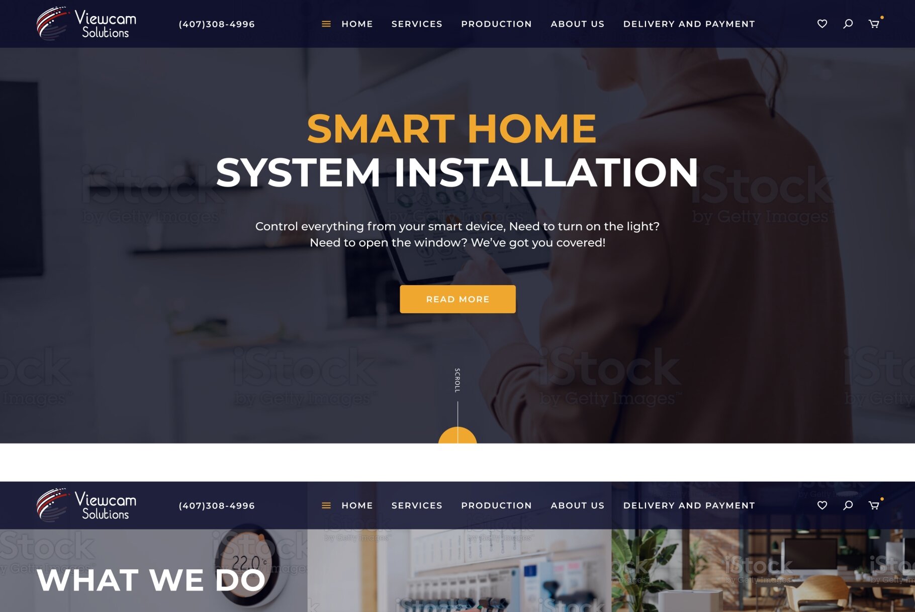 ™ Glowit, studio projektowania stron internetowych — Sklep internetowy Viewcam Solutions_1