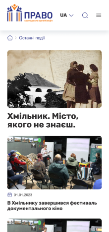 ™ Glowit, studio projektowania stron internetowych — Strona promocyjna organizacji pozarządowej Pravo_12