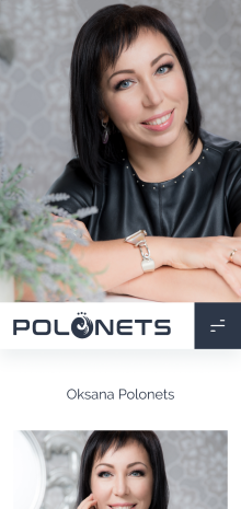 ™ Glowit, studio projektowania stron internetowych — Strona promocyjna studia projektowego Oksana Polonets_9