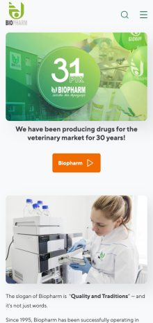 ™ Glowit, studio projektowania stron internetowych — Strona korporacyjna Biofarmy_12