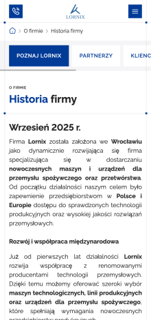 ™ Glowit, studio projektowania stron internetowych — Strona Lornix_10