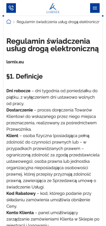 ™ Glowit, studio projektowania stron internetowych — Strona Lornix_18