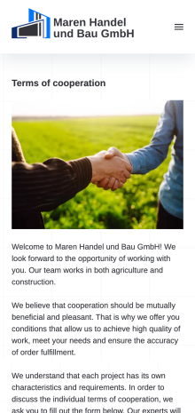 ™ Glowit, studio projektowania stron internetowych — Strona promocyjna firmy Maren Handel_13