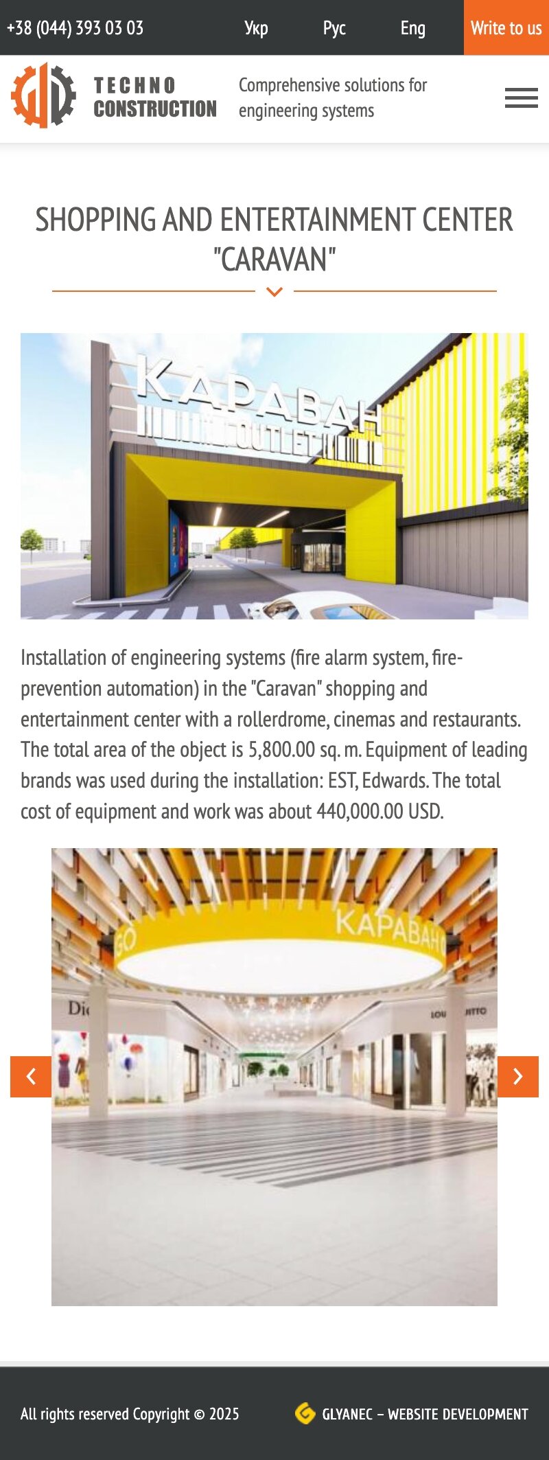 ™ Glowit, studio projektowania stron internetowych — Strona korporacyjna firmy Techno Construction_18