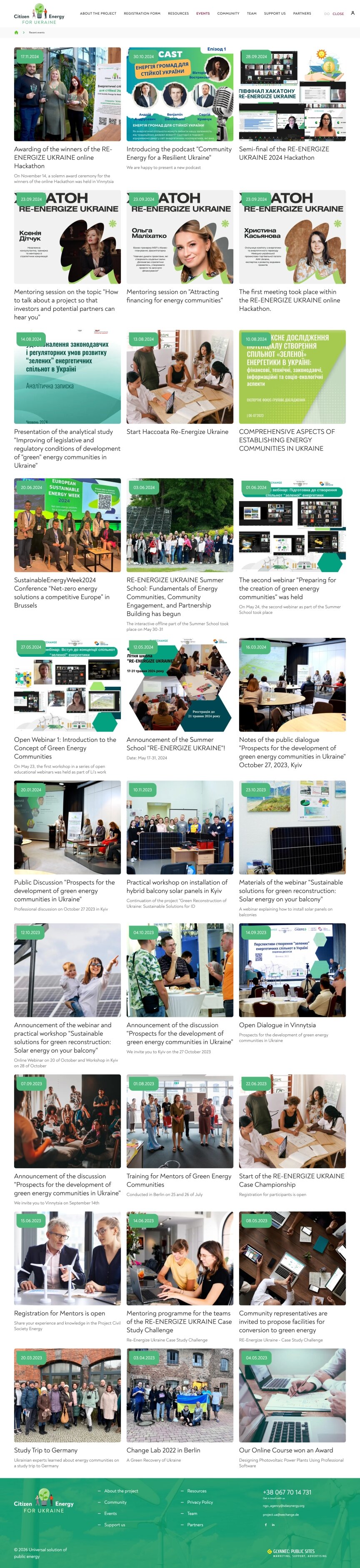 interior page design on the topic Biznes i firmy — Jednostronicowa witryna dla platformy 2