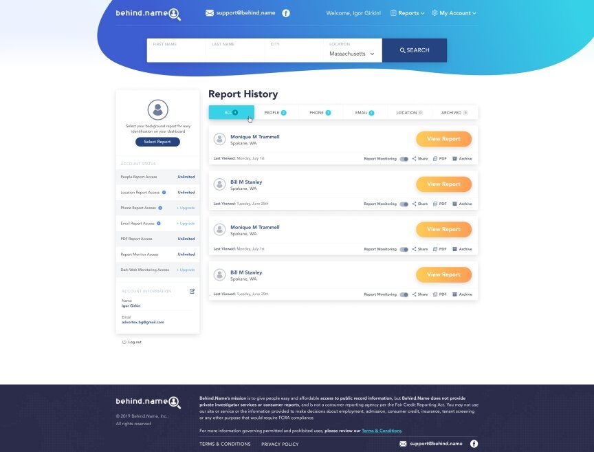 interior page design on the topic Strona jest w języku angielskim — Witryna usługi WebProm 3