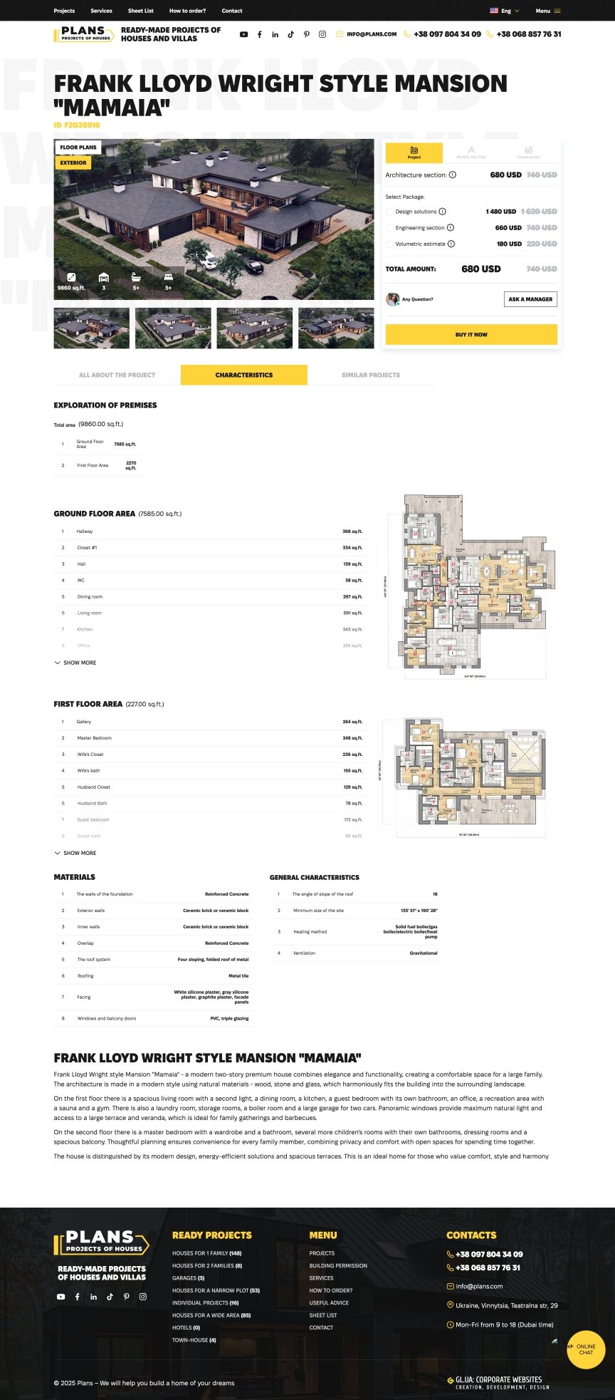 interior page design on the topic Budowa i naprawa — Plany - katalog projektów domów i domków letniskowych 3