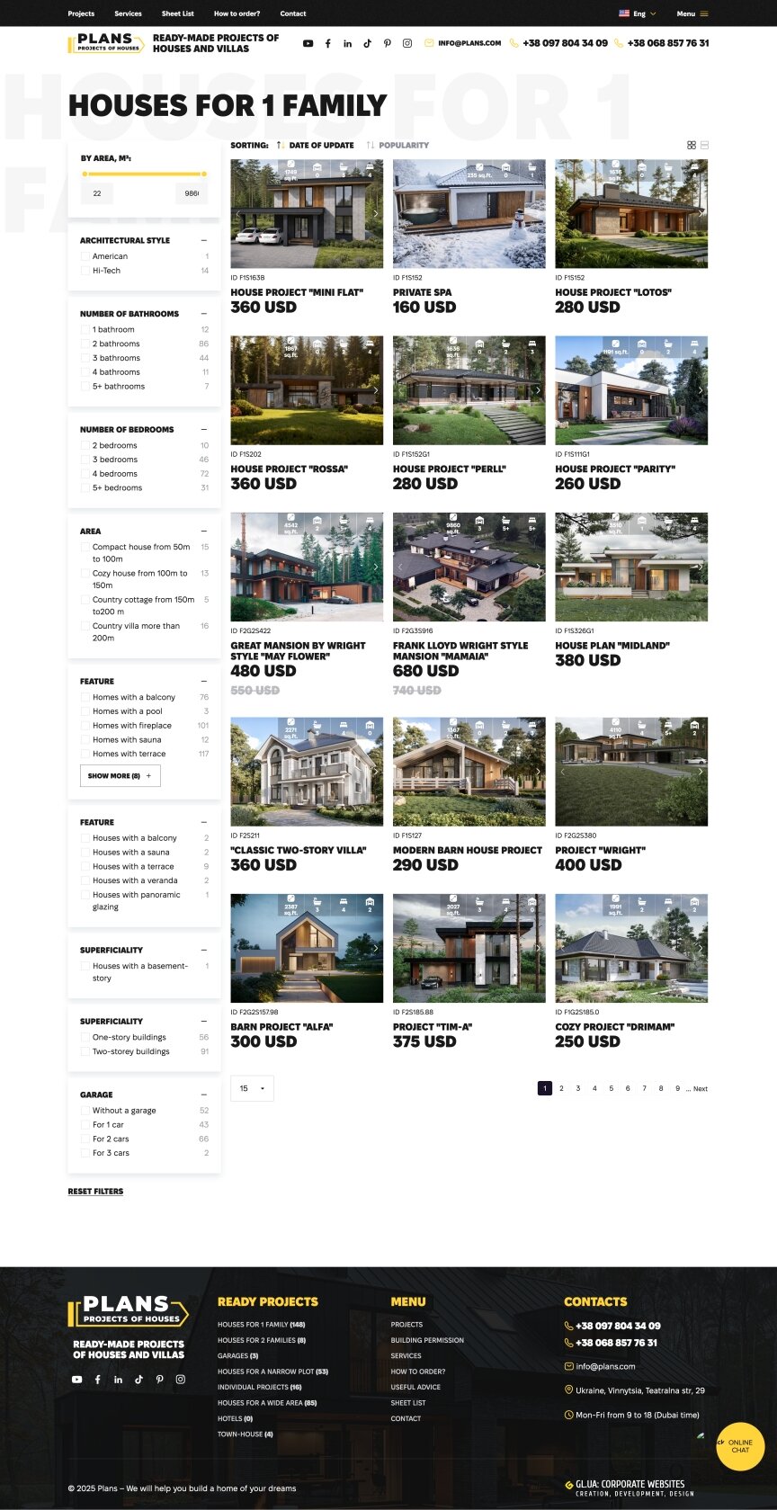 interior page design on the topic Budowa i naprawa — Plany - katalog projektów domów i domków letniskowych 4