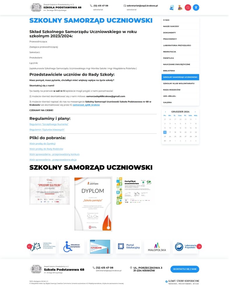 interior page design on the topic Motyw dziecięcy — Szkoła Podstawowa 68 2