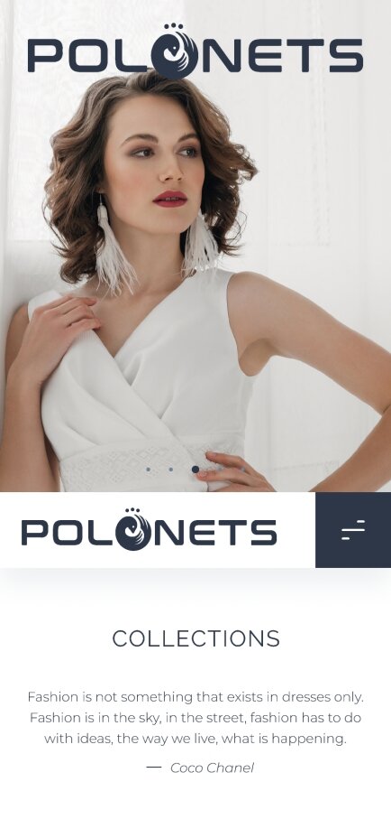 ™ Glowit, studio projektowania stron internetowych — Strona promocyjna studia projektowego Oksana Polonets_1